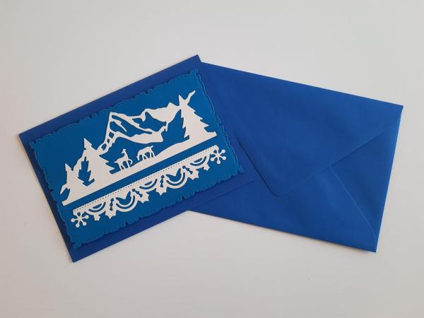 Karte "Winterlandschaft"